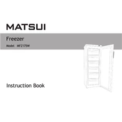 Matsui MFZ175W manual cover