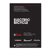 Trek Bosch eBike Systems SmartphoneHub Bicycle manual cover