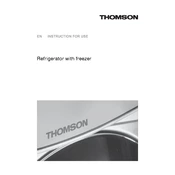 Thomson KGIT122FD Refrigerator manual cover