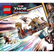 LEGO Thor 76208 Construction Set manual cover