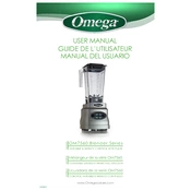 Omega OM7560S Blender manual cover