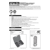 Sealey RE2280.V2 Compressor manual cover