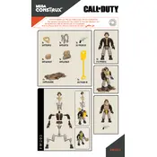 Mega Construx Mattel Call of Duty Fighter Ace FMG03 Construction Set manual cover