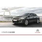 Citroën C-Elysée 2015 Sedan manual cover