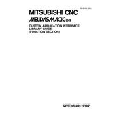 Mitsubishi MELDASMAGIC64 Numerical Control
