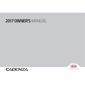 Kia Cadenza 2017 Sedan