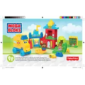 Mega Bloks Mattel Schoolhouse Friends DPY51 Construction Set manual cover