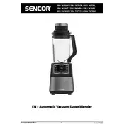 Sencor SBU 7670GG Blender manual cover