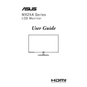 ASUS Designo MX25AQ Monitor manual cover