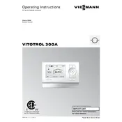 Viessmann Vitotrol 300A Control Unit manual cover