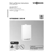 Viessmann Vitodens 200-W WB2B Series 26 Boiler manual cover