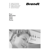 Brandt FE822B Oven manual cover