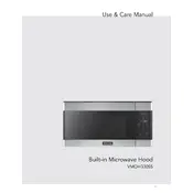 Viking VMOH330SS Microwave manual cover