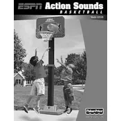 Fisher Price Mattel Basketball K9125 Toy manual cover