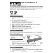 Sealey X137 Adaptor manual cover