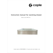 Caple WMD1354 Drawer manual cover