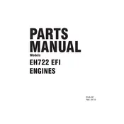 Subaru EH722 EFI Engine manual cover