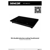 Sencor SCP 4601GY Cooktop manual cover