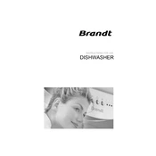 Brandt DYB500JE1 Dishwasher manual cover