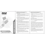 Pyle PWPBT47 Audio Control manual cover