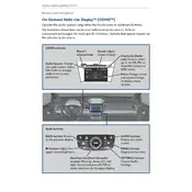 Acura RDX On Demand Multi-Use Display 2016 SUV manual cover