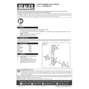 Sealey CST985.V3 Sack Truck manual cover