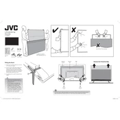 JVC LT-50K800 manual cover