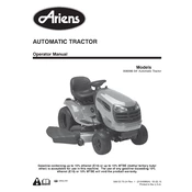 Ariens 936 Series 936096 Tractor manual cover