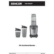 Sencor SNB 6606NP Blender manual cover