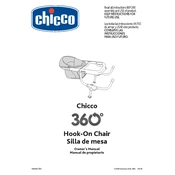 Chicco Hook On Chair Chair manual cover