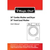 Magic Chef MCSCWD27G5 Dryer manual cover