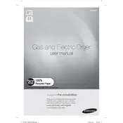 Samsung DV365GTBG Dryer manual cover