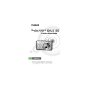 Canon Digital IXUS 130 manual cover