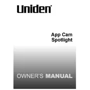 Uniden App Cam Spotlight Camera manual cover