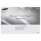 Samsung H5100 Series Blu-ray Player manual cover