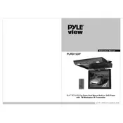 Pyle PLRD153IF DVD Player manual cover