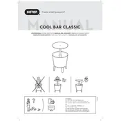 Keter Cool Bar Classic Furniture manual cover