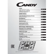 Candy CPG 64SGX manual cover