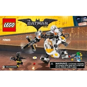 LEGO 70920 Construction Set manual cover