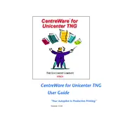 Xerox CentreWare for Unicenter TNG Software manual cover