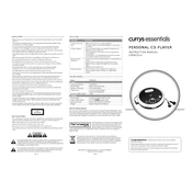 Currys Essentials CPERCD10 manual cover