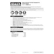 Sealey ES601.V2 Support Beam manual cover