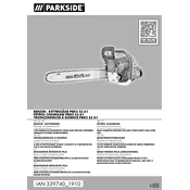 Parkside PBKS 53 A1 39101099915 IAN 3397401910 Chainsaw manual cover