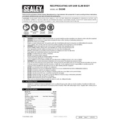 Sealey SA348 Saw manual cover