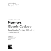 Kenmore 41309 790.4130 Cooktop manual cover