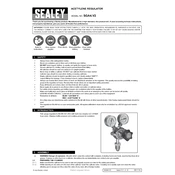 Sealey SGA4.V2 Regulator manual cover