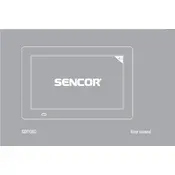 Sencor SDF 1060 B Frame manual cover