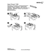 Xerox Phaser 7100 Waste Cartridge Printer manual cover