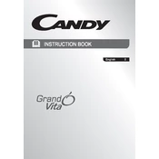 Candy GVC D1013B-80 manual cover