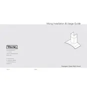 Viking DGWH3646 Hood manual cover